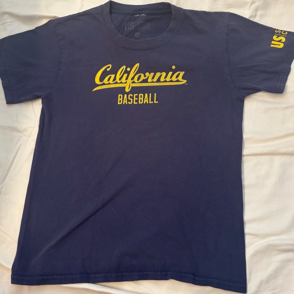 California Baseball Camp Kids Navy T-Shirt